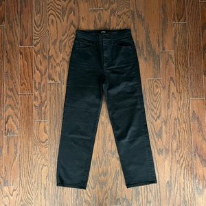 Express Super High Rise Straight Jeans